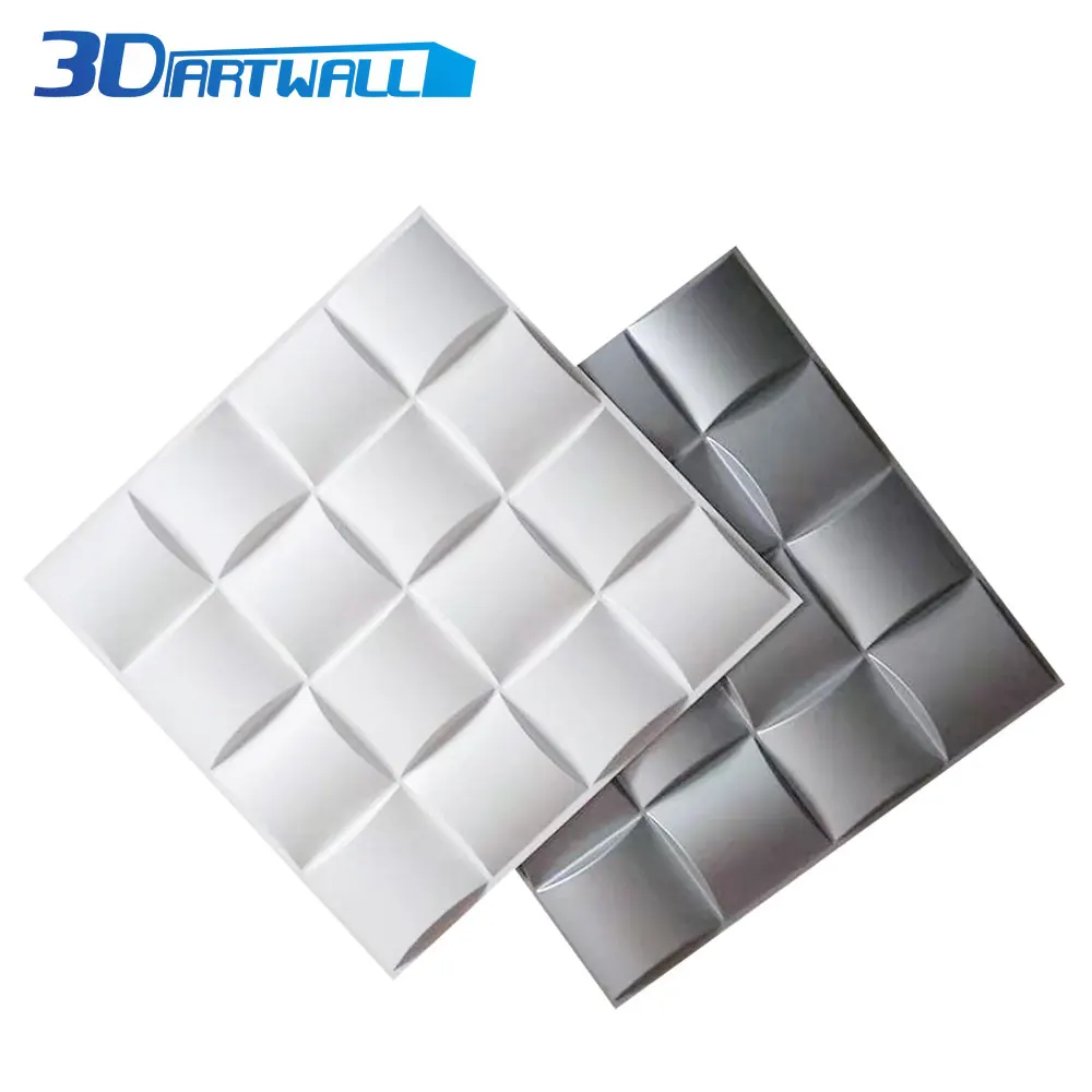3DARTWALL 19,7 ''X 19,7'' тканый стиль декоративные 3D настенные панели текстурированные плитки для дома и улицы украшения(ПВХ
