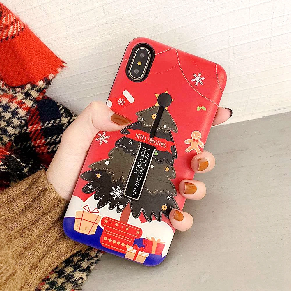 KISSCASE спрятать демонстрационный держатель для колец чехол iPhone XS MAX XR X 6 6s 7 8 Plus Merry