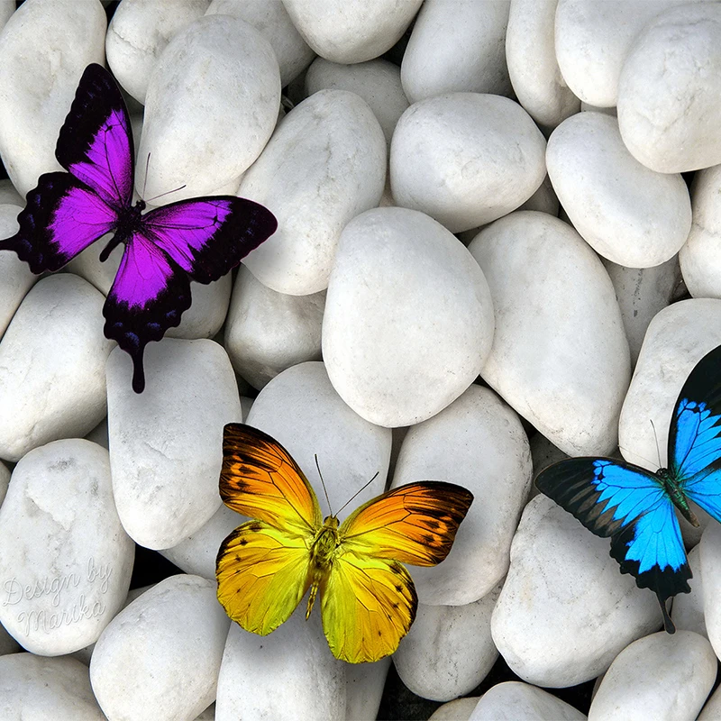 3D коврик с каменным принтом противоскользящий напольный длинный кухонный