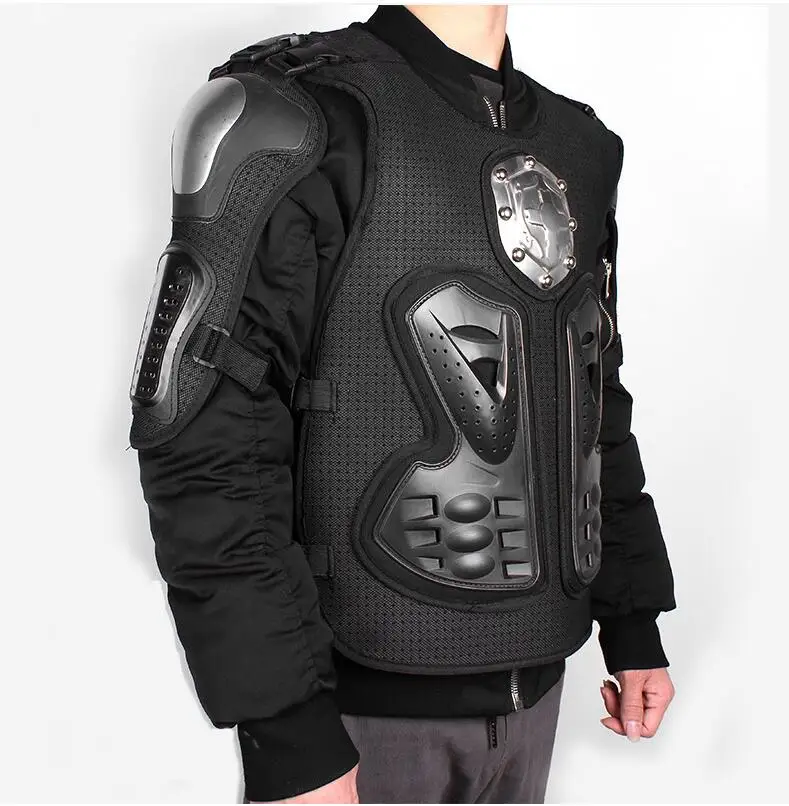 Улучшенный! мужской/женский мотоциклетный жилет из нержавеющей стали бронежилет