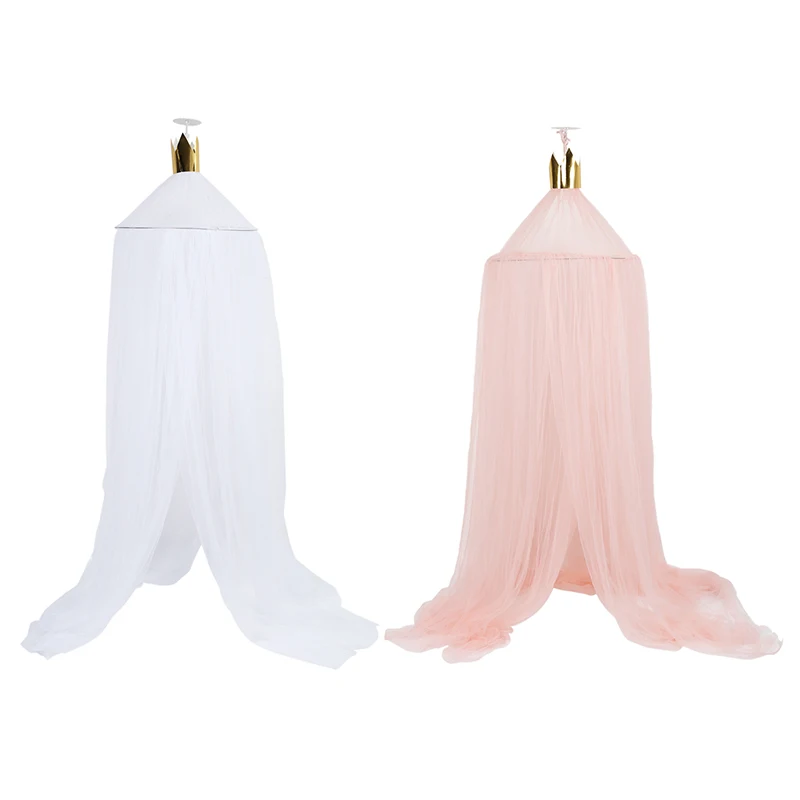 Детская кровать москитная сетка детское постельное белье круглая навесная