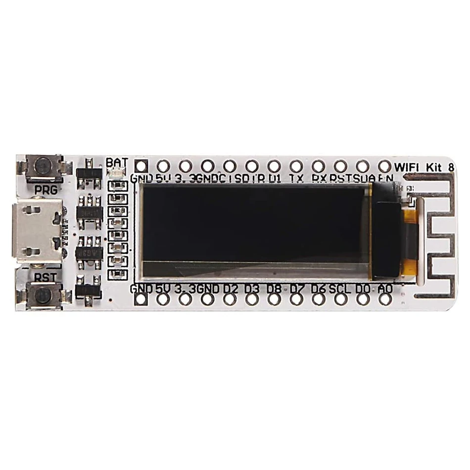 Макетная плата ESP8266 с органическим светодиодом 0 91 дюйма Wi-Fi OLED-дисплей CP2102 для