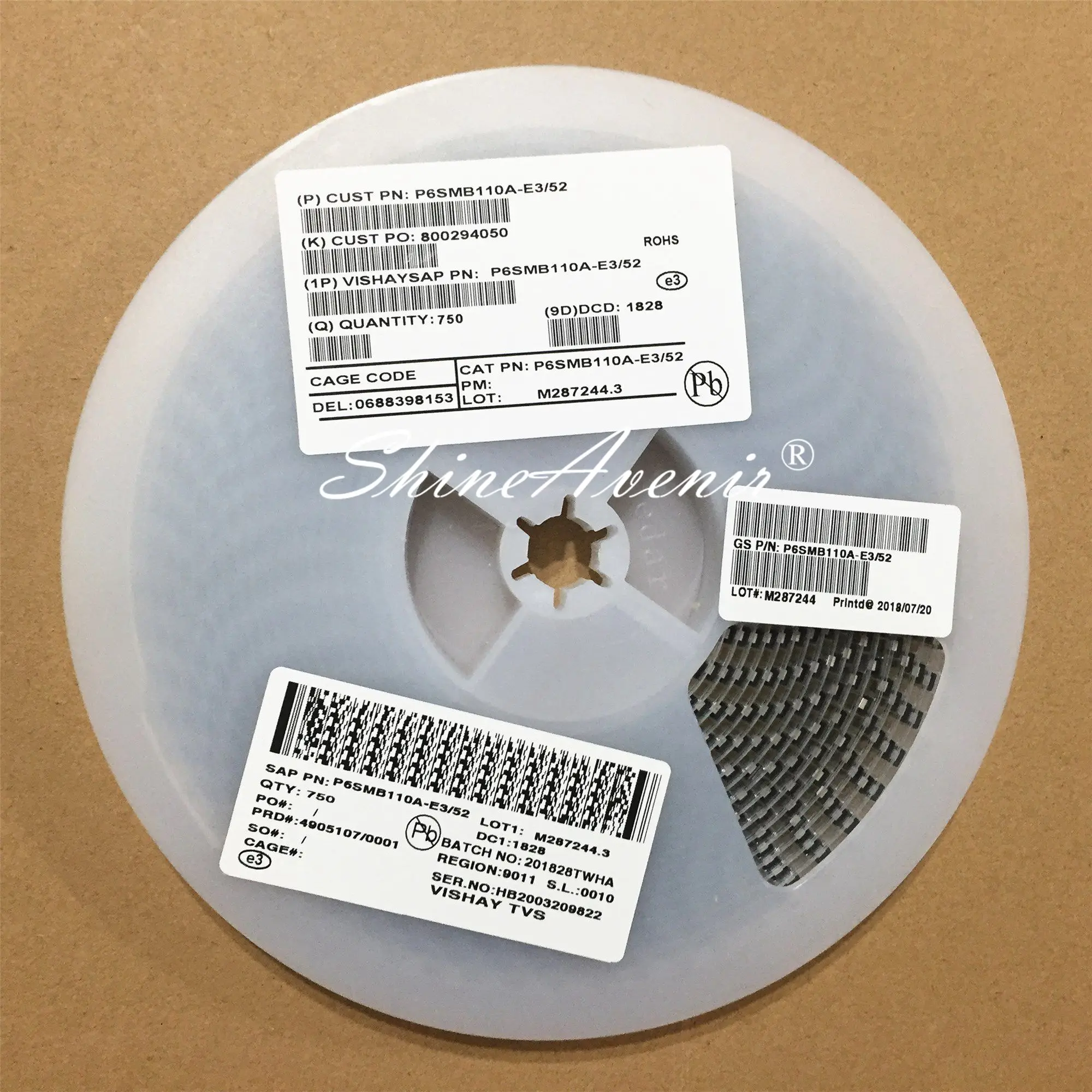 

50pcs/lot Diode P6SMB68A P6SMB75A P6SMB82A P6SMB91A P6SMB100A P6SMB110A P6SMB120A P6SMB130A SMB DO-214AA TVS Original in stock