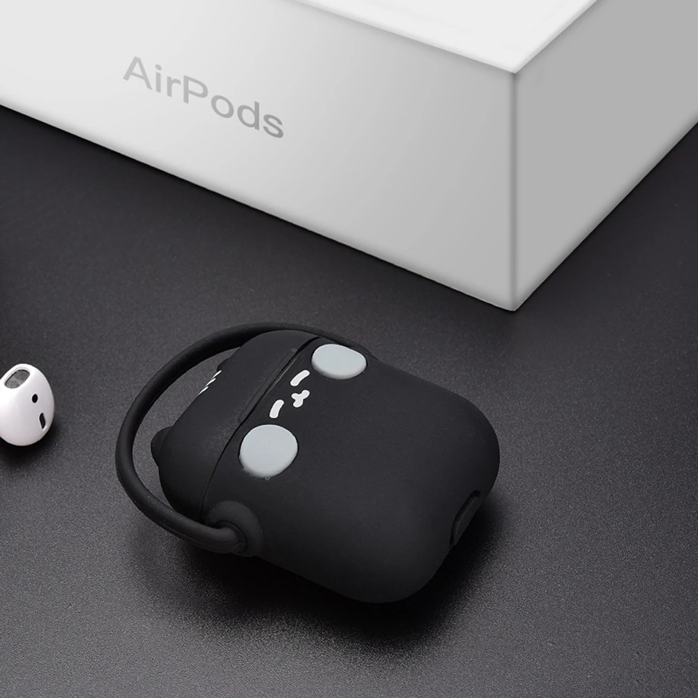 Для Apple Airpods 2 Чехол милый мягкий силиконовый Bluetooth наушники аксессуары защитный чехол для Air pods 1 чехол