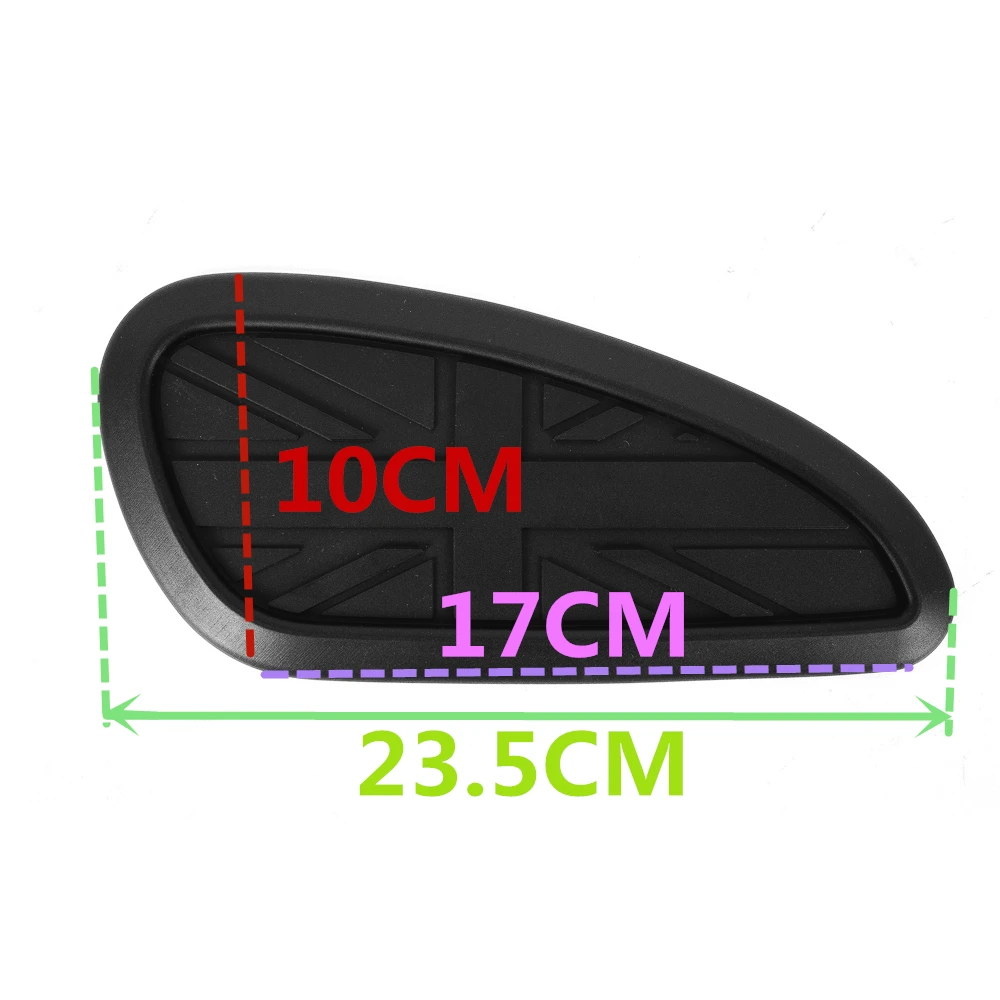 Универсальный мотоцикл Cafe Racer газа топливного бака резиновые Стикеры протектор