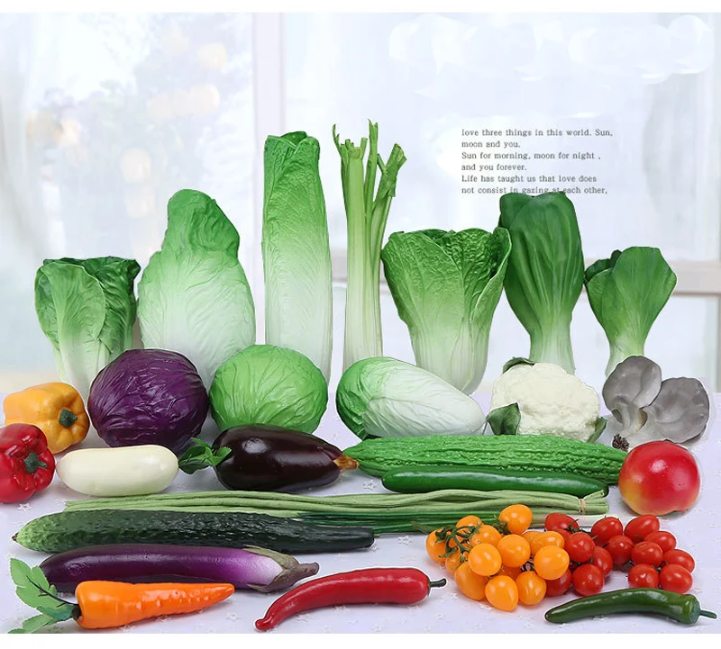 Имитация растений и фруктов модель из пены реквизит для фотосъемки витрина окон