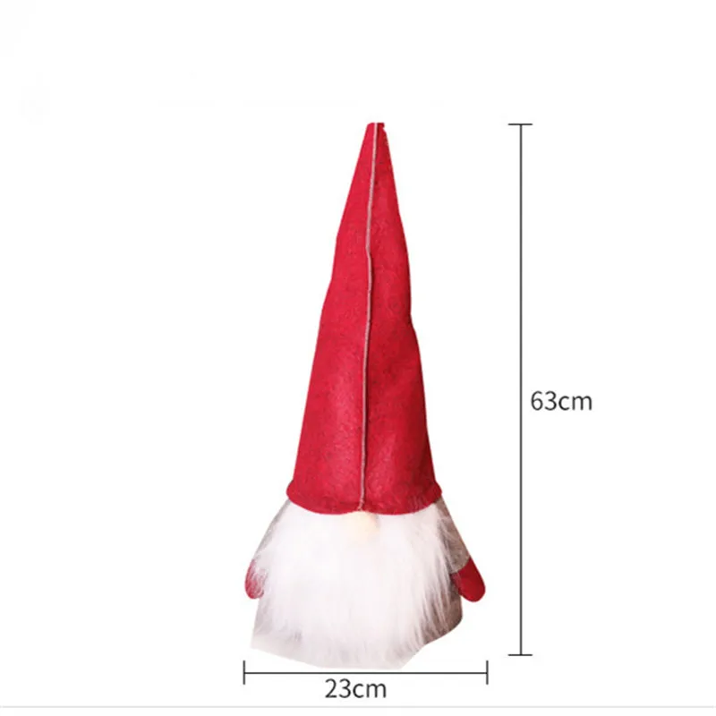 

Christmas Faceless Old Man Treetop Decoration Patron Flannel Plus Artificial Hair Christmas Tree Top Star Decorations New