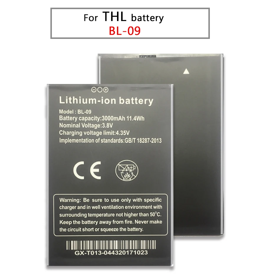Для смартфона THL T9 / Pro BL 09 Аккумулятор для сотового телефона 3000 мАч 09|Аккумуляторы