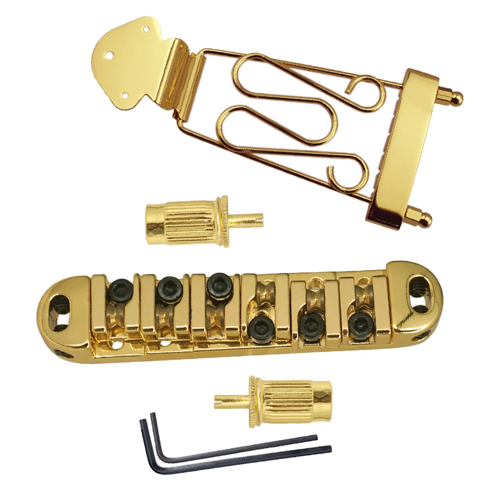 1 упаковка из цинкового сплава для джазовой гитары хвостовая часть с роликовым