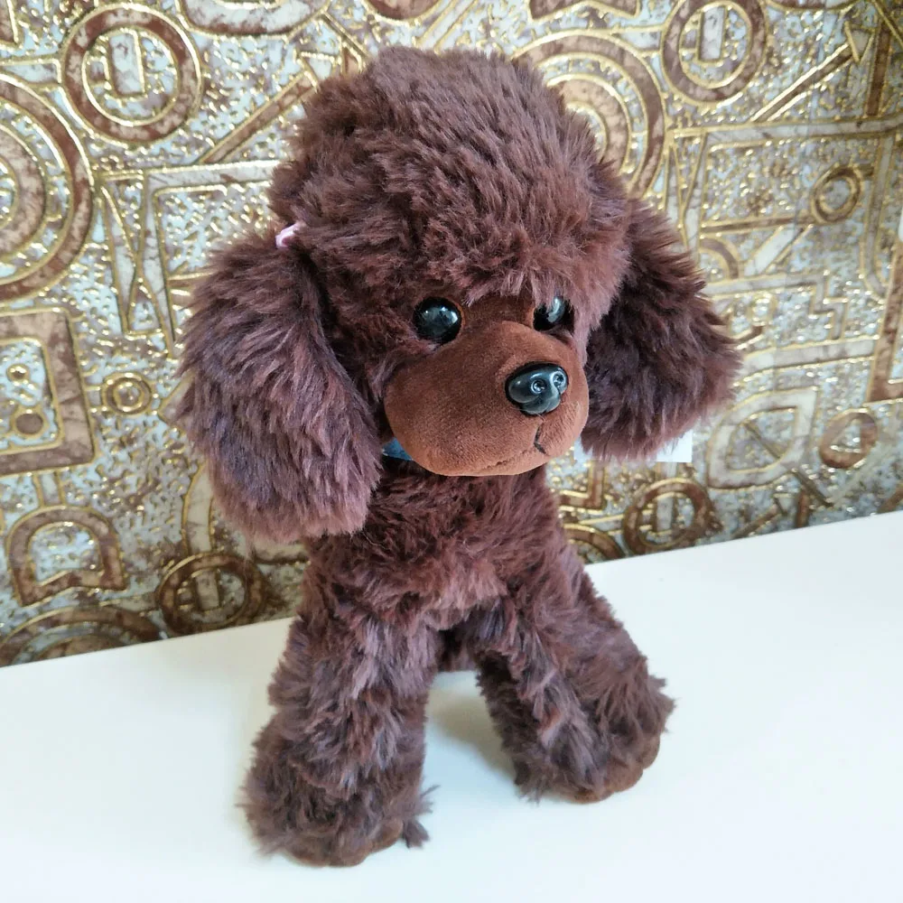 Новые детские плюшевые игрушки пуделя для маленьких детей игрушка на день