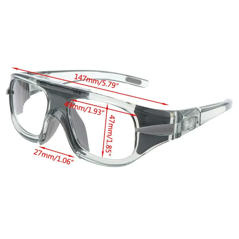 

Sports Glasses Basketball Football Protective Eye Safety Goggles Optical Frame Removable Mirror Legs Myopia