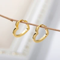 heart stud earrings for women mini small love hoop earring wedding party femme pendientes brincos jewelry gift bijoux korean