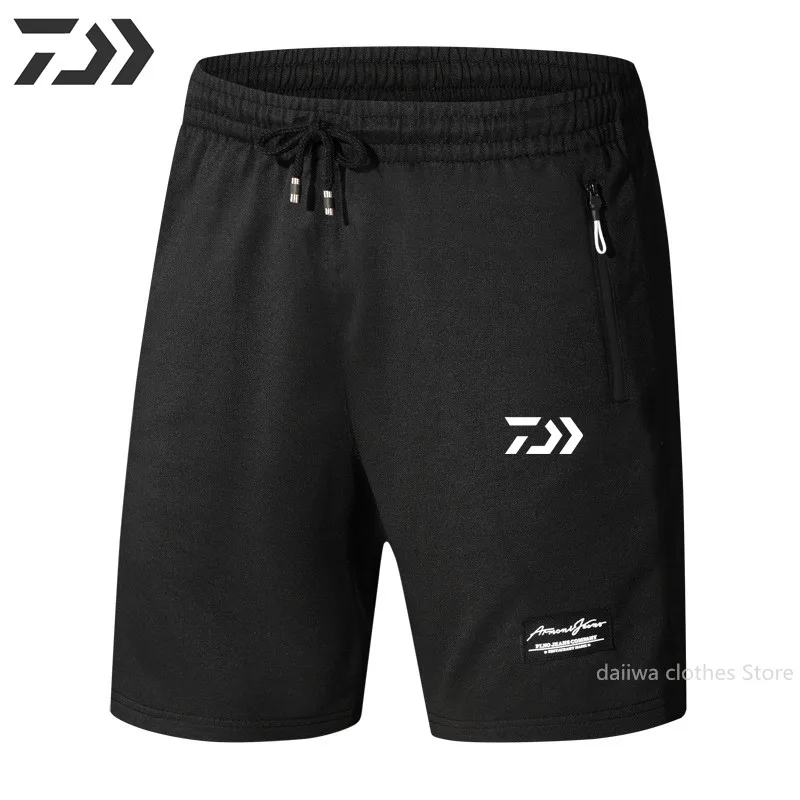

Одежда для рыбалки Daiwa, повседневные шорты, дышащая тонкая хлопковая одежда для рыбалки, однотонная спортивная мужская одежда, летняя одежд...