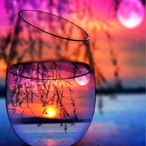 Новый Пейзаж алмазной живописью DIY Полная квадратная полимерная мозаика