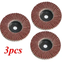3pc 3in grinding wheels flap discs angle grinder sanding disc metal carbon steel weld grinding fast cutting abrasive tool