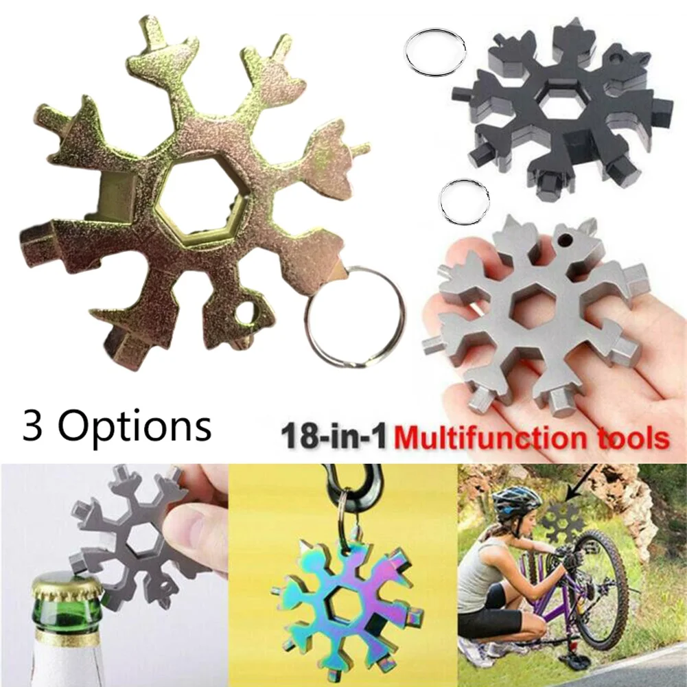 

Stainless 18 In 1 Multi-tool Portable Octagonal Mini Wrench Screwdriver