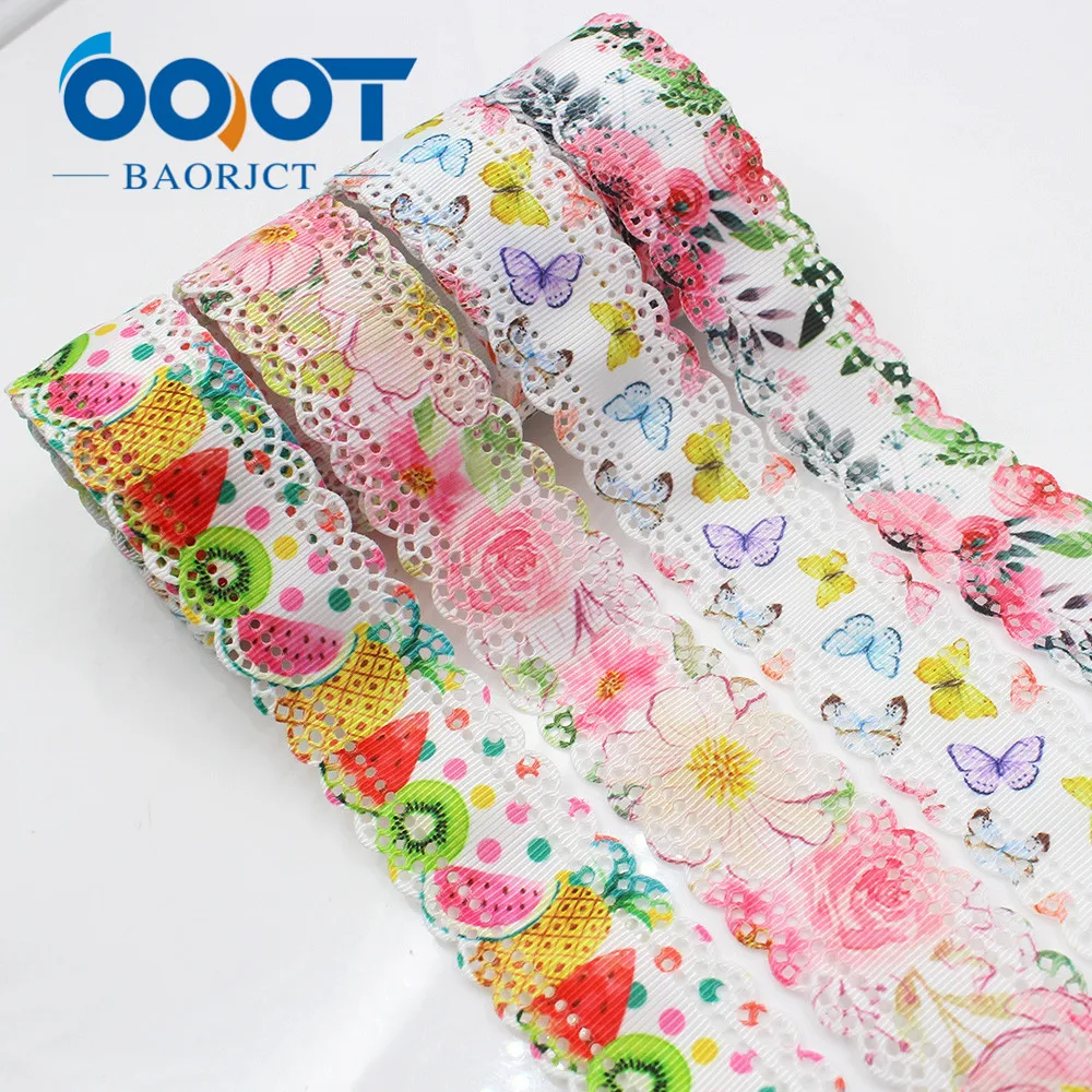 OOOT BAORJCT I-19509-1183, 10 ярдов, горячая Распродажа 30 мм полые цветы сплошная корсажная лента ленты, Бант колпачок аксессуары и вечерние украшения