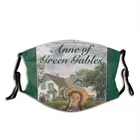Anne Of Green Gables канадская многоразовая маска для лица с принтом в виде рта с фильтрами защита от ветра и пыли зимний защитный чехол респиратор