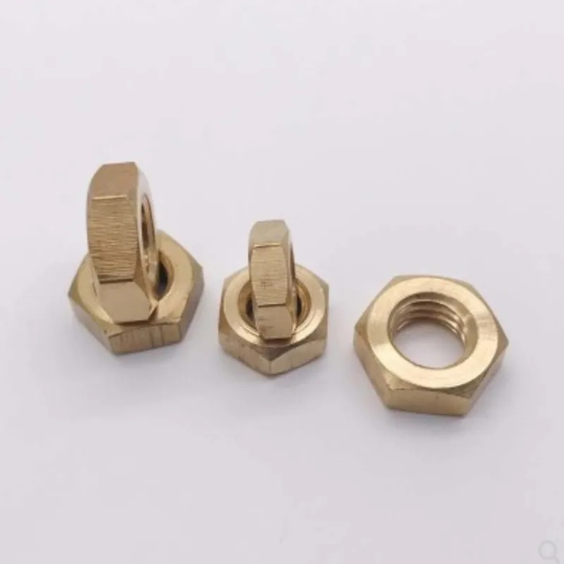 DIN439 M2 M2.5 M3 M4 M5 M6 M8 M10 M12 Brass Hex Thin Nut | Обустройство дома