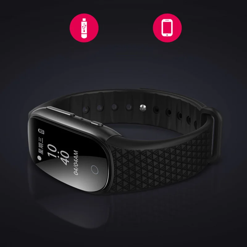 Professional Portable Digital Voice Recorder Pen Activated o Sound Dictaphone Recording Smart Bracelet Watch MP3 Player USB | Электроника