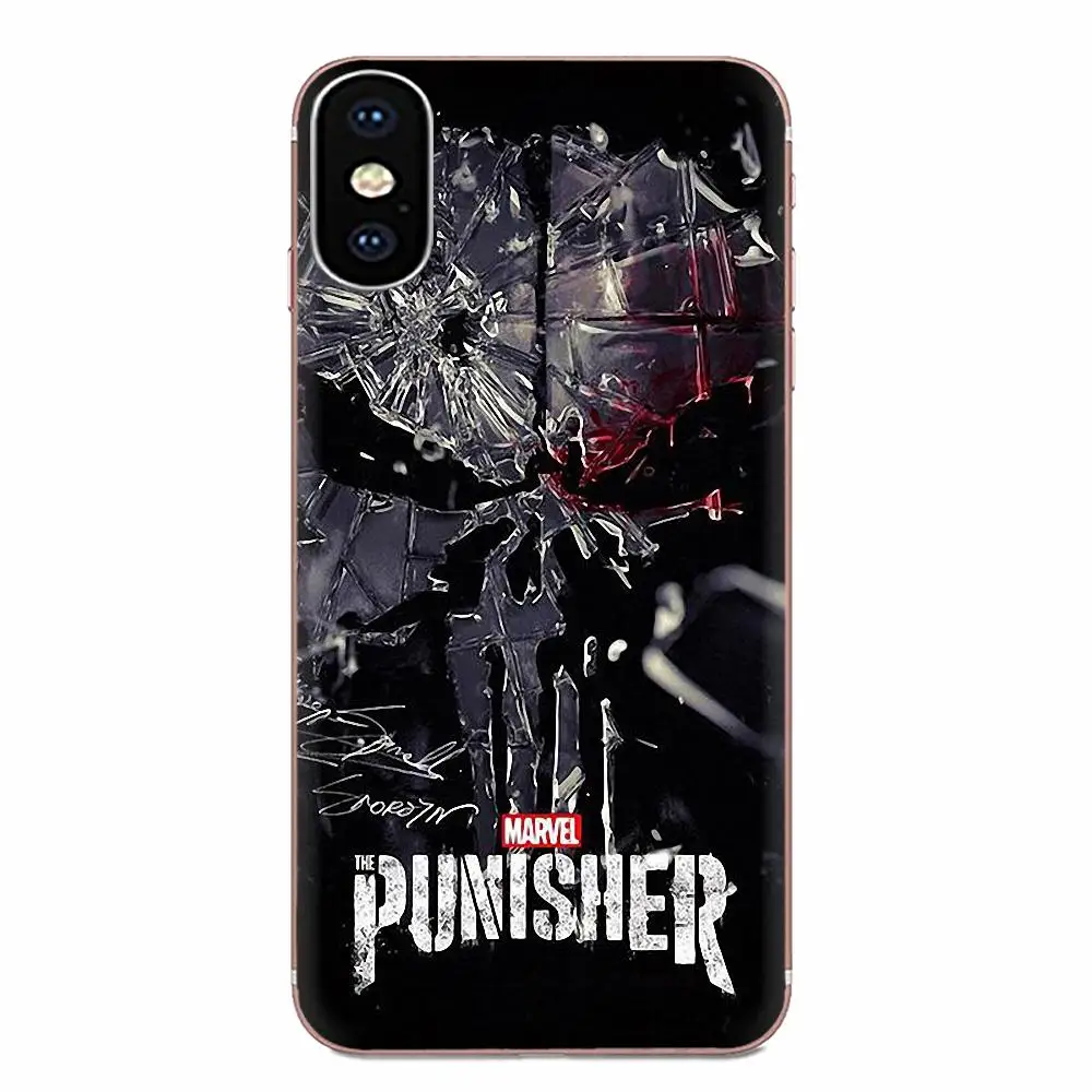 Силиконовый чехол для телефона Samsung Galaxy A71 A51 A01 S20 Plus Ultra S11 S11E S10 The Punisher|Бамперы| |