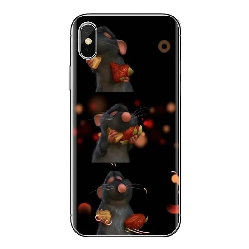 Для samsung Galaxy S2 S3 S4 S5 мини S6 S7 край S8 S9 Plus Note 2 3 4 5 8 Coque Fundas iPhone х ТПУ чехол Рататуй