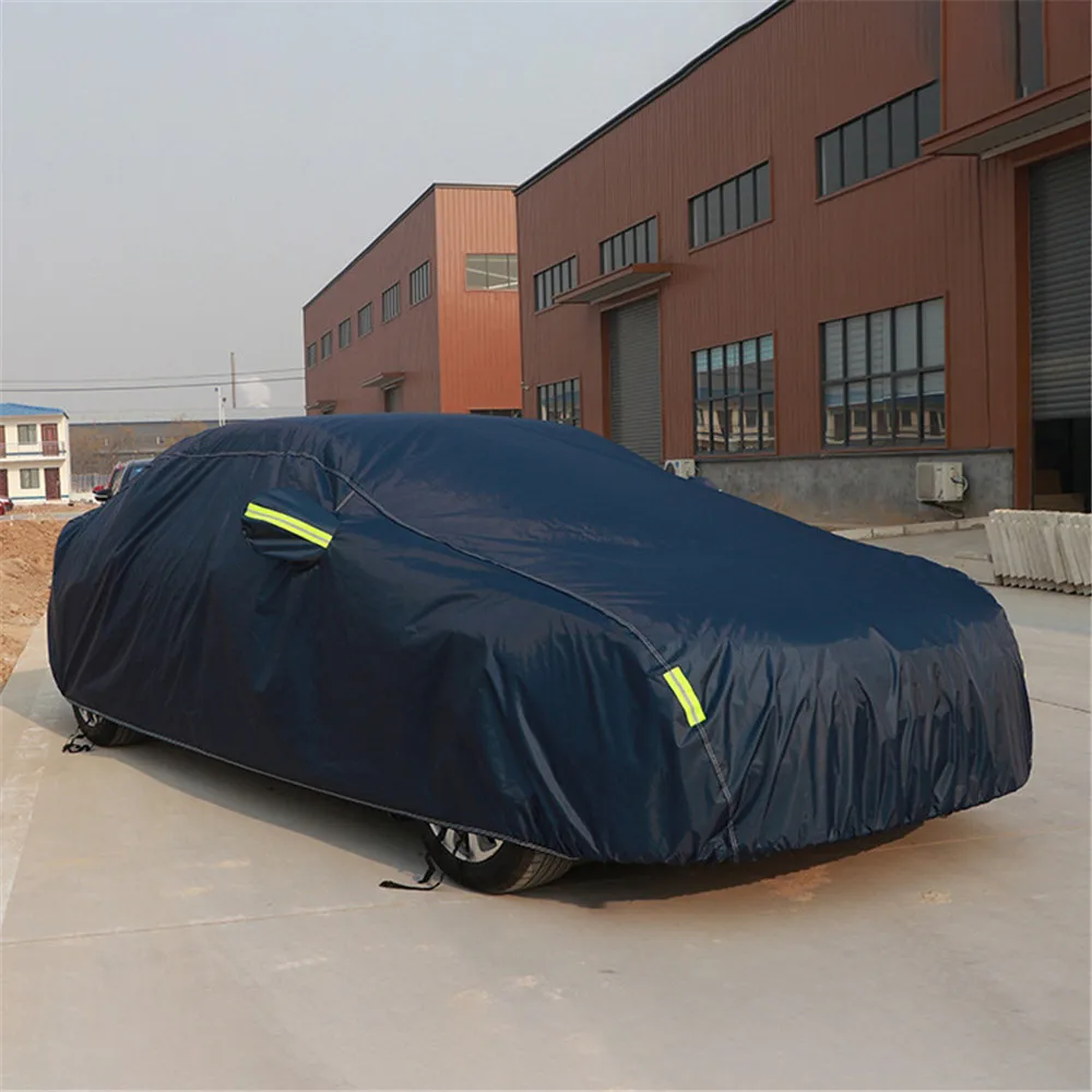 Чехол для автомобиля 210T skoda octavia yeti rapid fabia синего цвета с защитой от снега льда