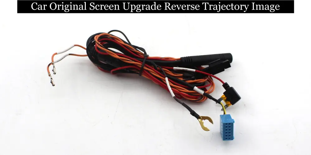 Original Screen Upgrade Reverse Dynamic Trajectory Parking Image Rear Camera Trunk Handle Car For Audi Q5 Q5L