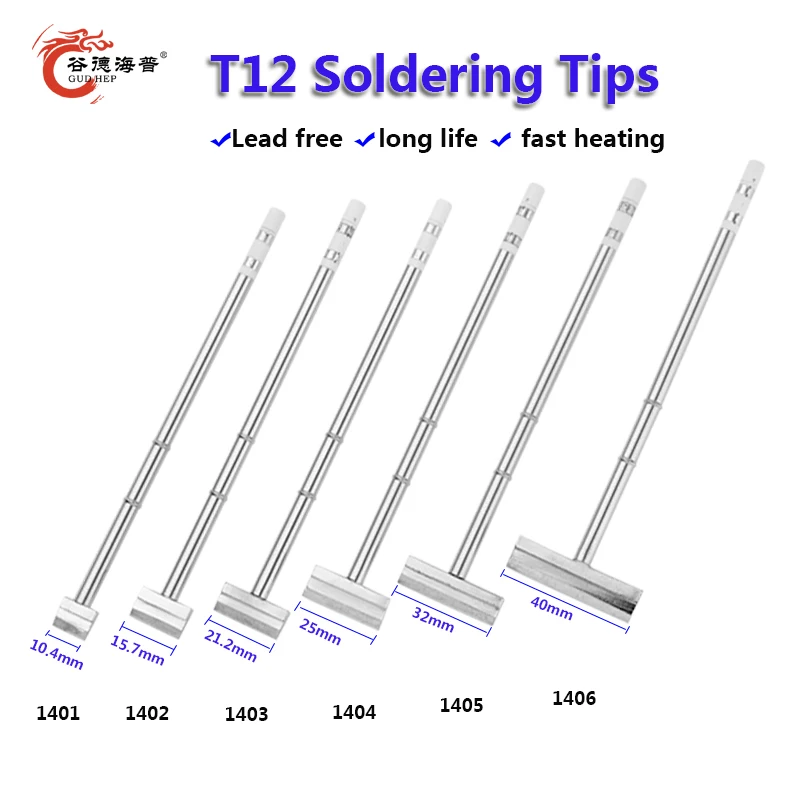 Gudhep T12-1401 1402 1403 STM32 паяльная станция DIY сварочного наконечника паяльника fm2028 для