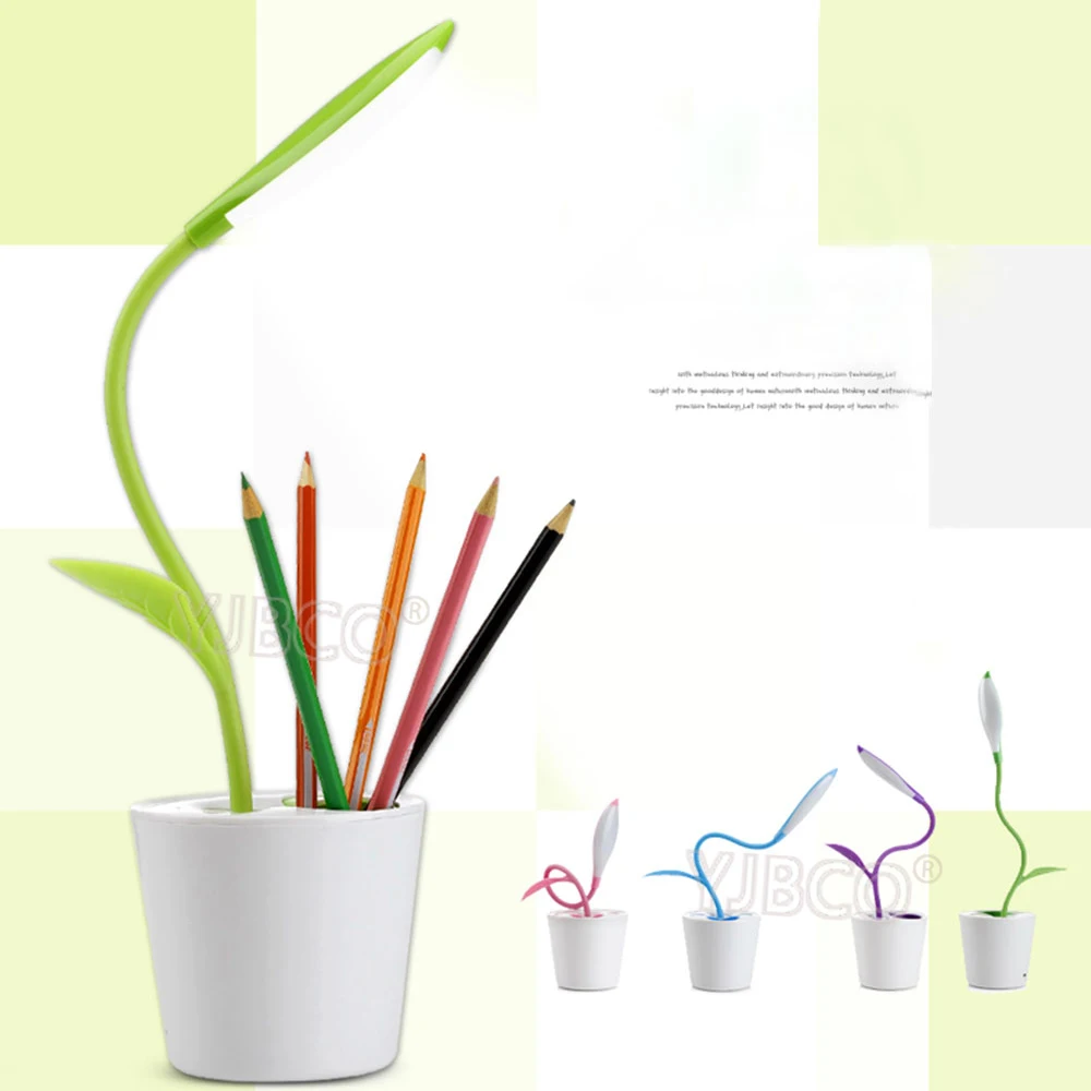 Приглушаемая сенсорная Светодиодная настольная лампа светодиодный