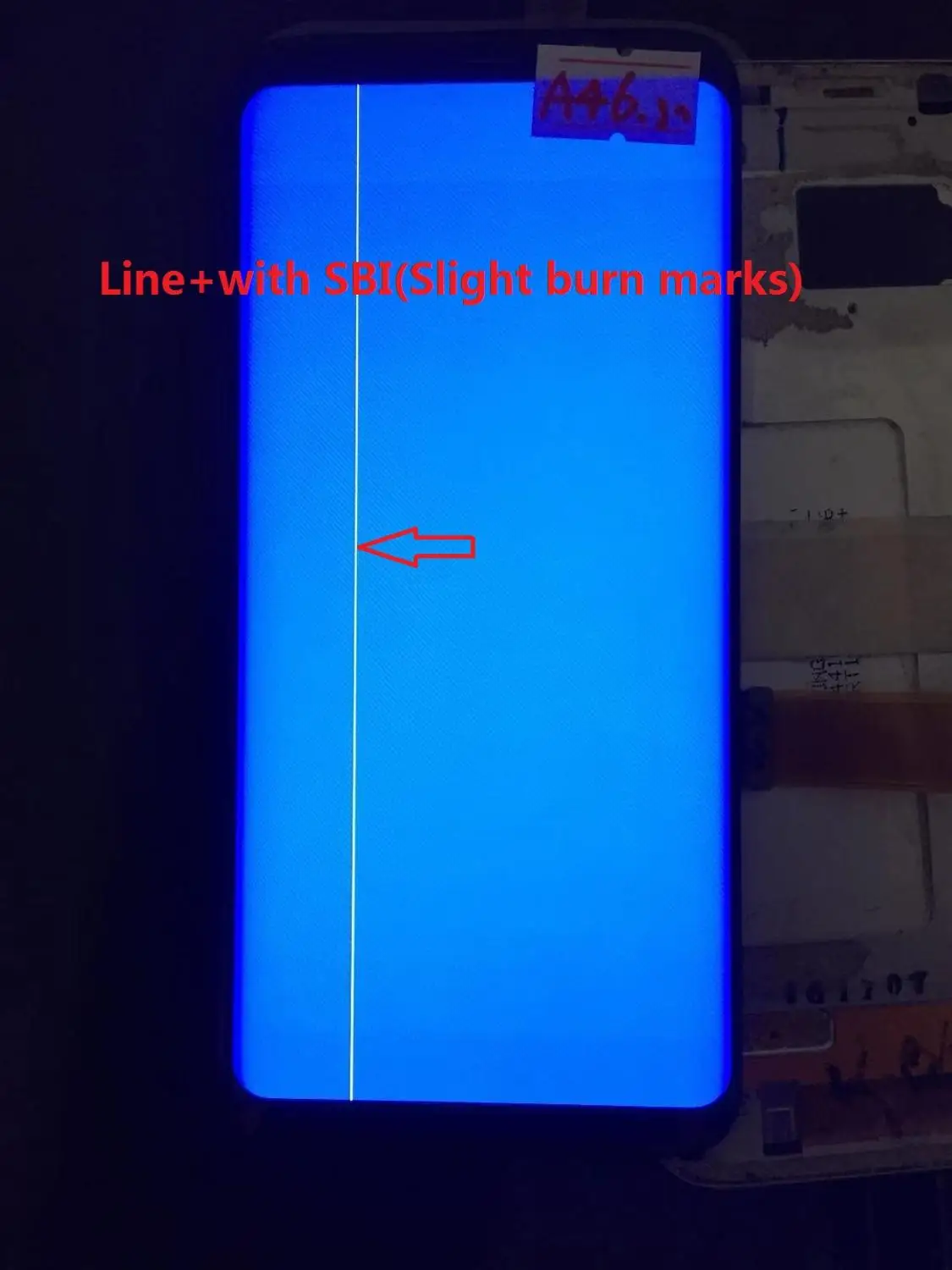 NO.A46 AMOLED для samsung Galaxy S8 G950A G950U G950F ЖК-дисплей кодирующий преобразователь сенсорного экрана в сборе с линией - Цвет: NO.A46
