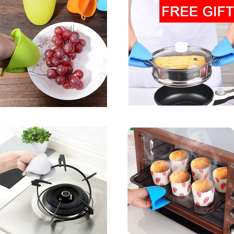 9 шт. кухонная утварь из нержавеющей стали и силикона|Наборы кухонных