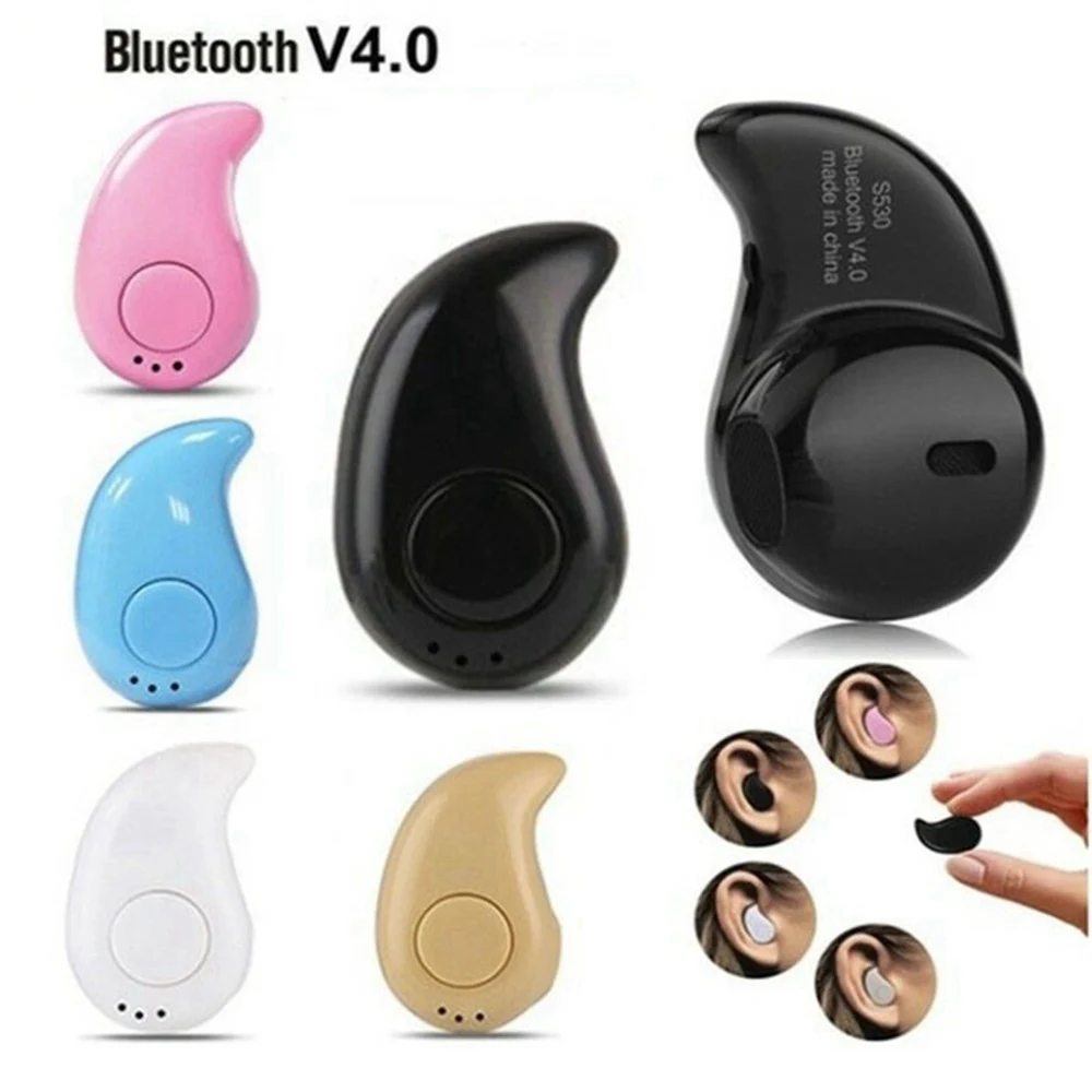 Беспроводные наушники V4.0 для Samsung Note 10 Plus мини гарнитура с микрофоном