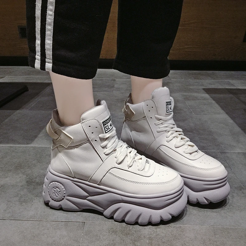 Обувь на высоком каблуке женские кроссовки платформе коллекция 2019 года женская