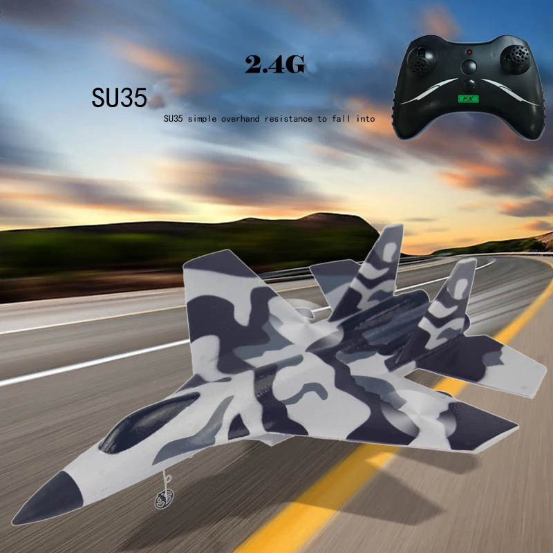 Электрический бумажного самолетика для RC с неподвижным крылом самолет FX-820 2 4G