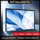 Планшет M30 Pro, 10 дюймов, Android 10, 1920x1200 IPS, 10 ядер, 6 ГБ ОЗУ, 128 Гб ПЗУ