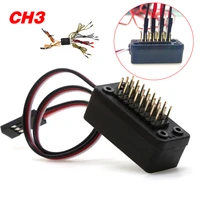 ch3 remote control switch board light control module one to eight port hub third channel for rc car light lamp