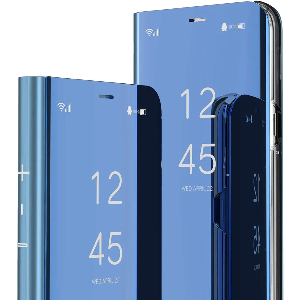 Умный зеркальный флип-чехол для Samsung Galaxy S20 Plus Ultra Lite S10 Note10 Pro M31 M21 M30S A21S A41 A51 A71 5G A70S
