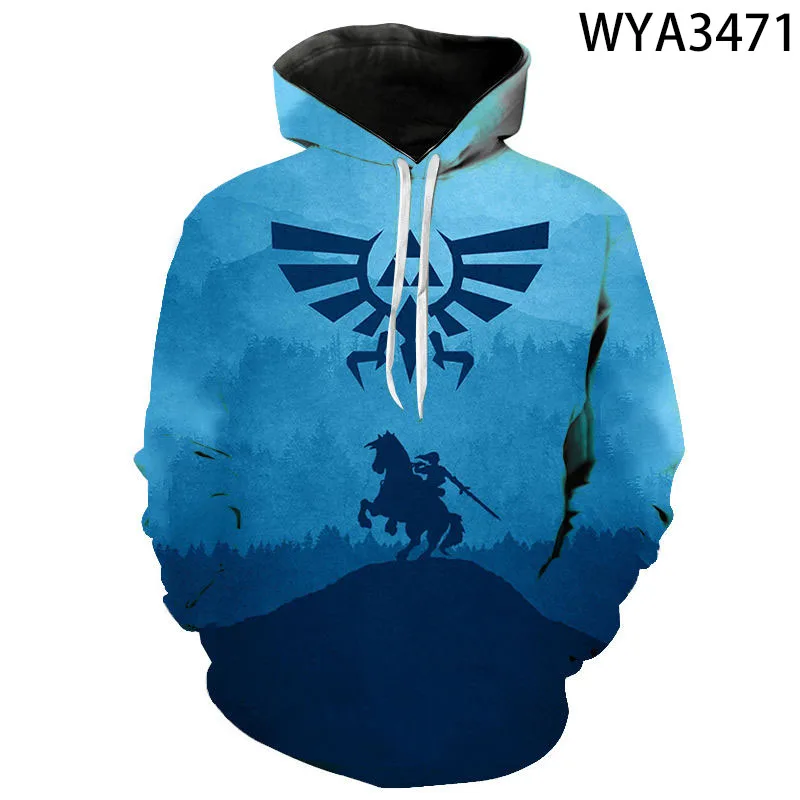 

2020 New Fashion Zelda 3D Printed Hoodies Sweatshirts Men Women Children Fashion Pullover Cool Boy Girl Kids Casual Coat