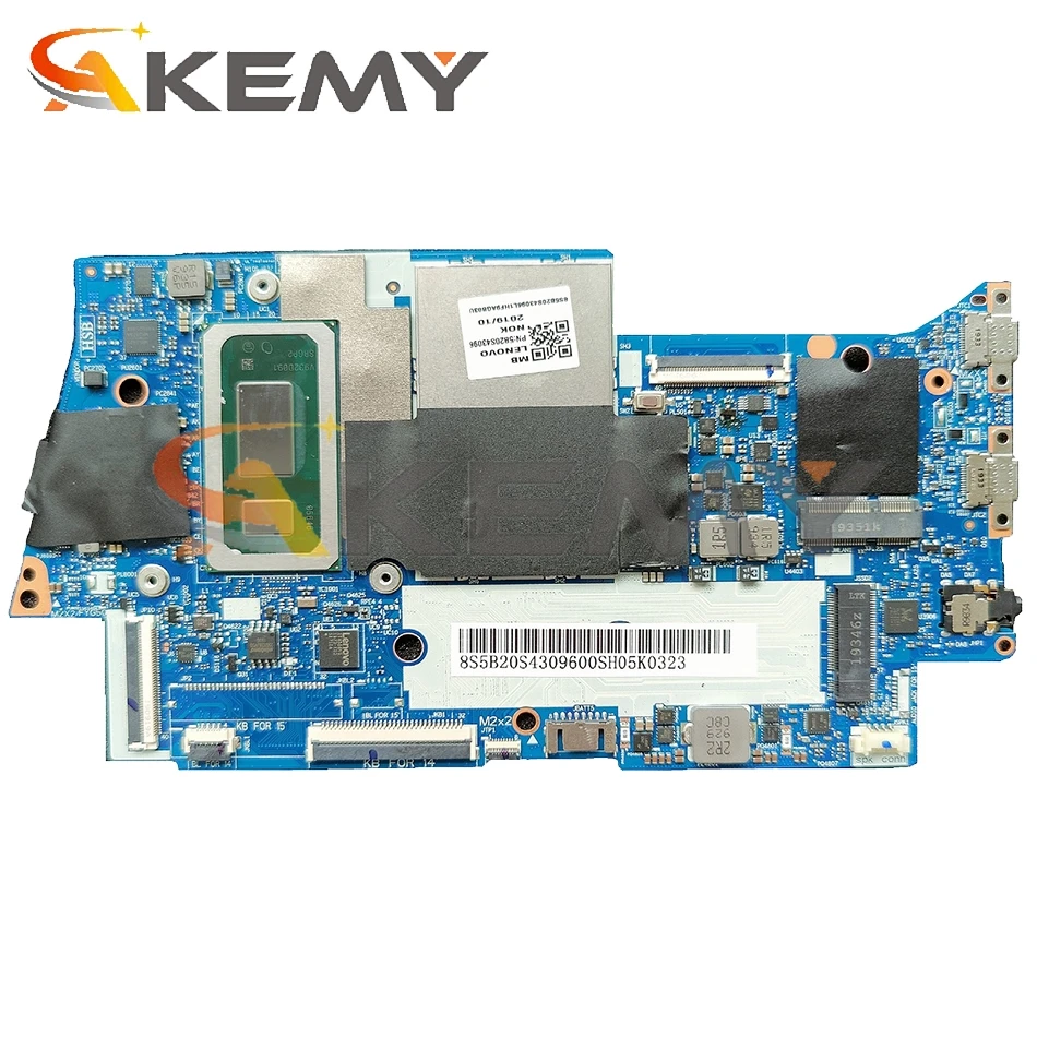 Preise Für Lenovo Yoga C740-14IML YOGA C740-14 Laptop Motherboard FYG41 NM-C431 Motherboard CPU I5-10210U RAM 16GB Getestet OK Mainboard