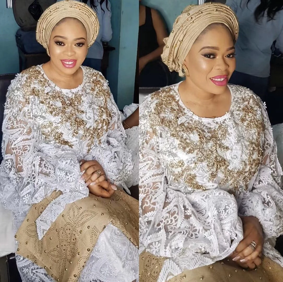 

2020 Latest 3D Guipure Cord Lace Milk Silk French African Cord Lace Fabric High Quality Nigerian Lace Fabric For Wedding KR20239