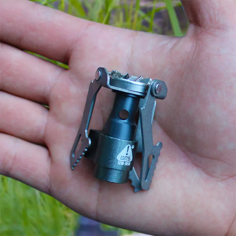 

Ultra-light Outdoor Gas Stove Titanium Alloy Camping Stove Gas Stoves Outdoor Cooker Miniature Picnic Stoves