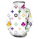 МужскаяЖенская толстовка с капюшоном и 3D-принтом, в стиле хип-хоп