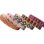 10 ярдов 15 мм цветная клетчатая Складная эластичная лента для шитья Завязки для волос ремень для украшения рюкзака аксессуары