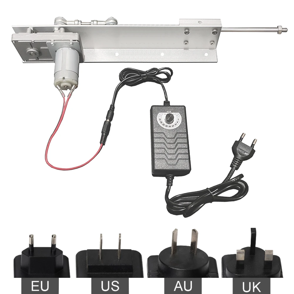 Комплект телескопического линейного двигателя сделай сам с подставкой из