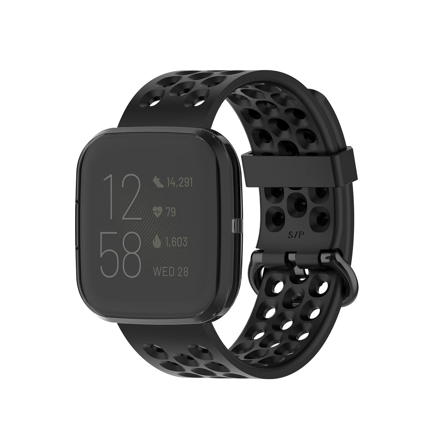 ТПУ прозрачный силикон чехол для Fitbit Versa 2 Смарт-часы защитный чехол Versa2 полноэкранный Корпус Чехлы Сменные аксессуары ремешок