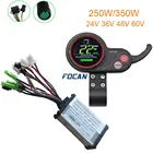 ЖК-дисплей для электровелосипеда, 24 В, 36 В, 48 В, 52 в, 250 Вт