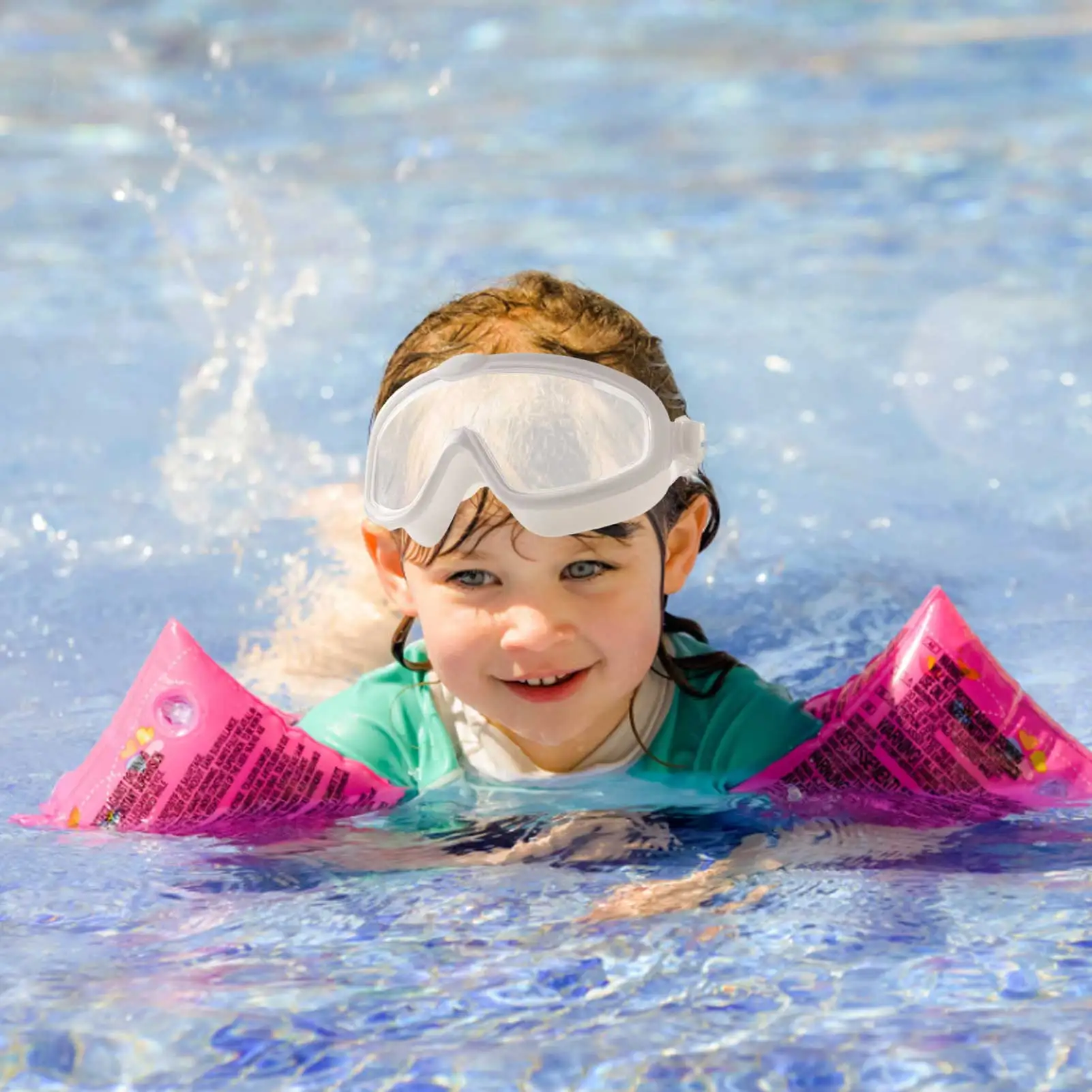 Цветные Регулируемые очки для плавания ming Детские Водонепроницаемые