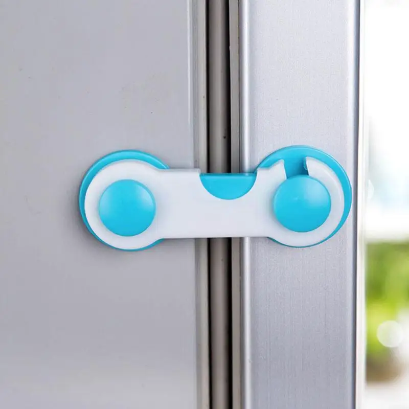 10 Pieces / Safety Lock Baby Child Safety Care Plastic Lock With Baby Baby Protection Drawer Door Cabinet Cupboard Toilet