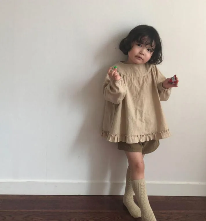 2020 рубашки для девочек в японском и корейском стиле детская одежда принцессы с